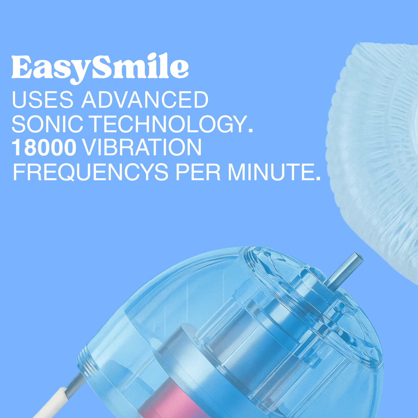 EasySmiles - Ultrasonic U Shaped Electric ToothBrush