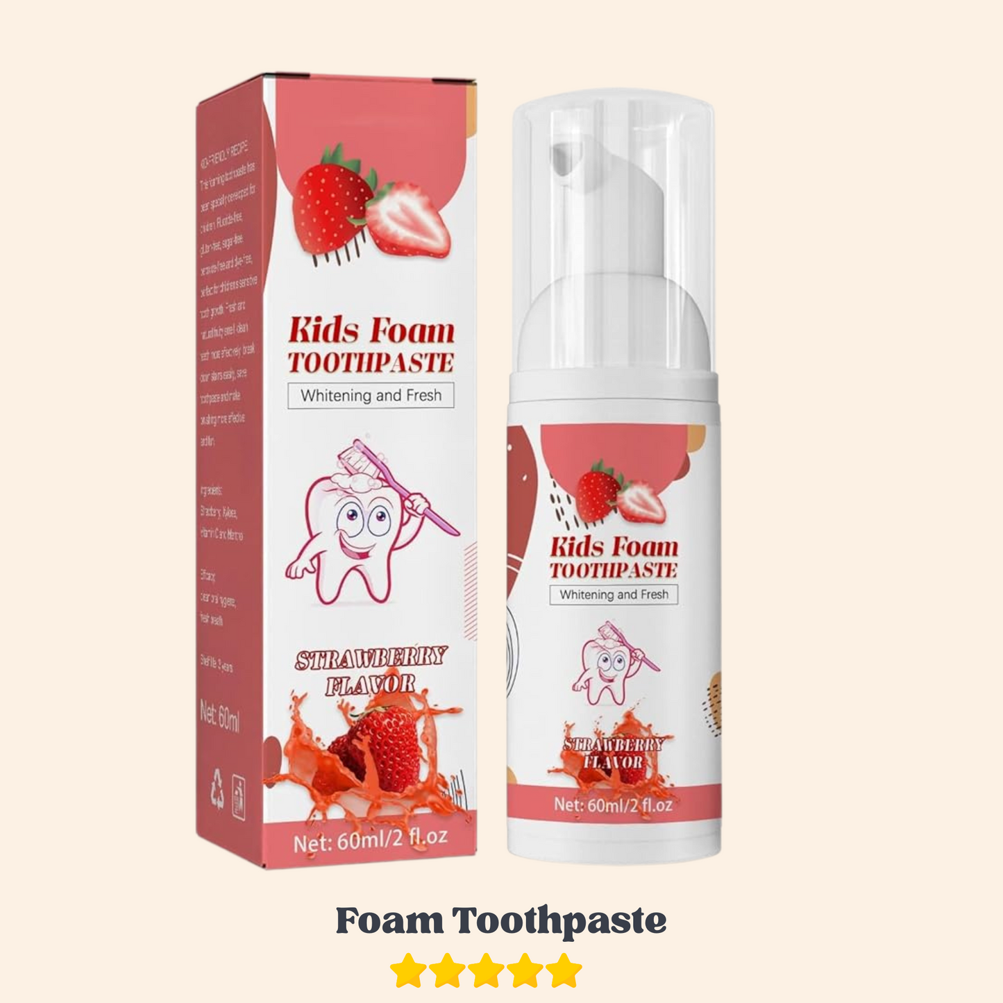 Kids Foam Toothpaste
