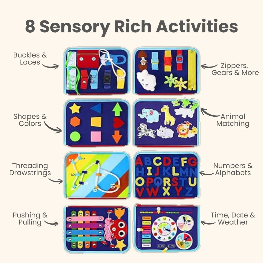 Zynor™ Montessori Busy Board