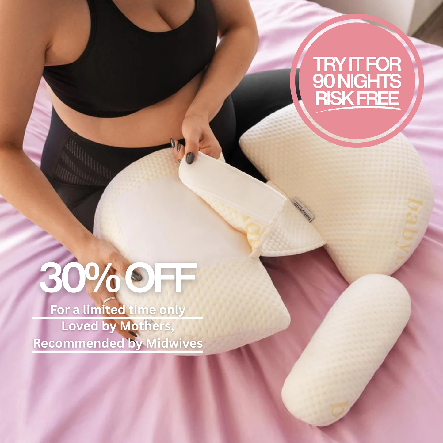 BellyRest™ Pregnancy Pillow