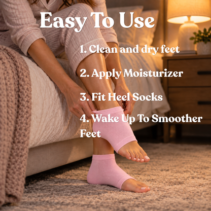 SilkHeel Pro™ Moisturizing Heel Socks