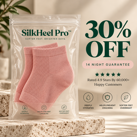 SilkHeel Pro™ Moisturizing Heel Socks