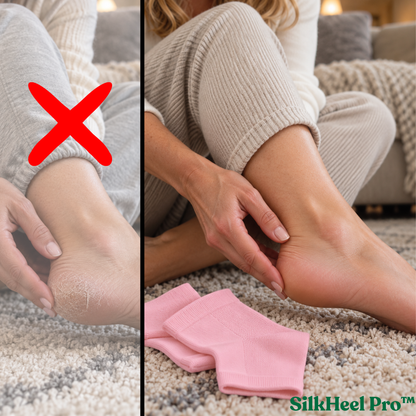 SilkHeel Pro™ Moisturizing Heel Socks