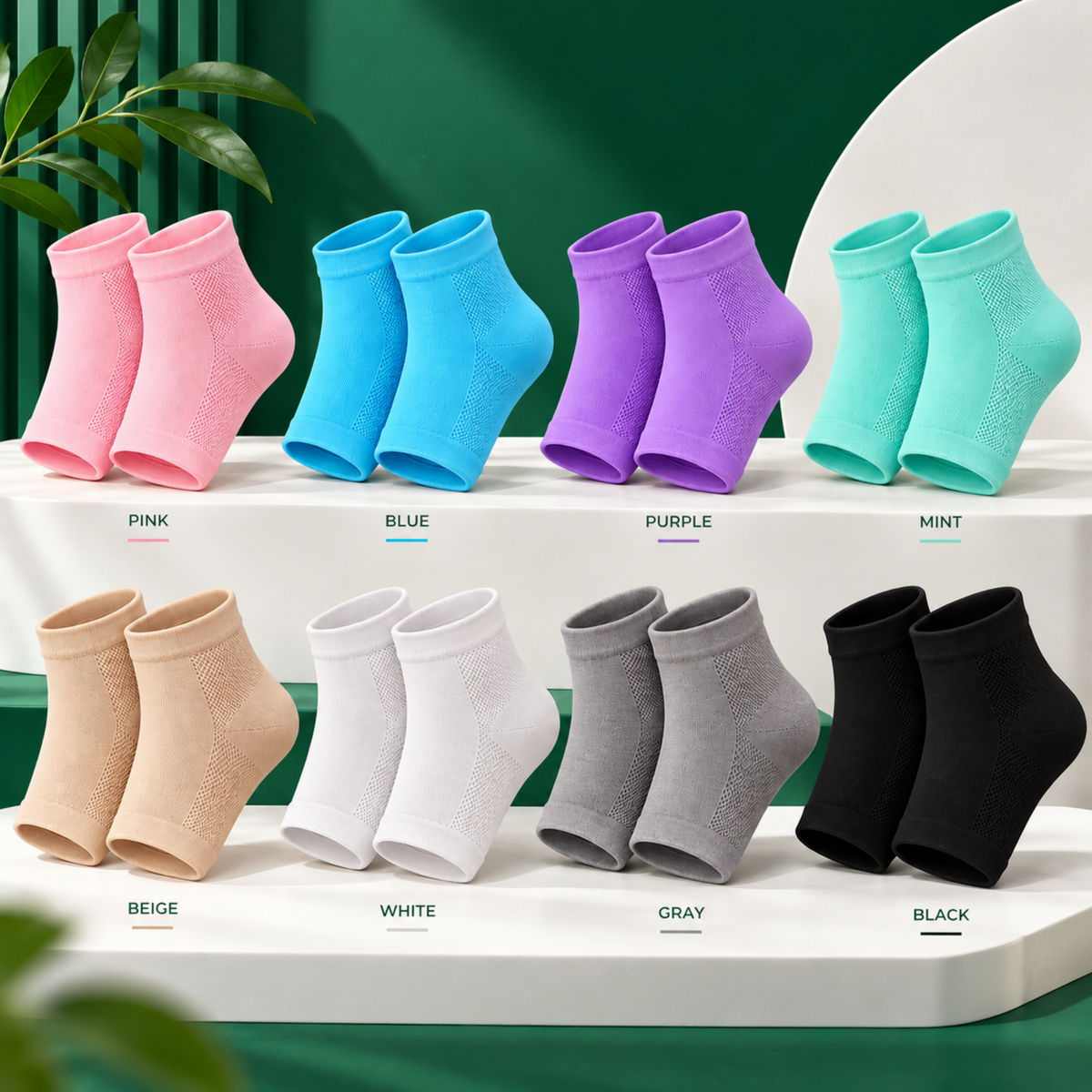 SilkHeel Pro™ Moisturizing Heel Socks