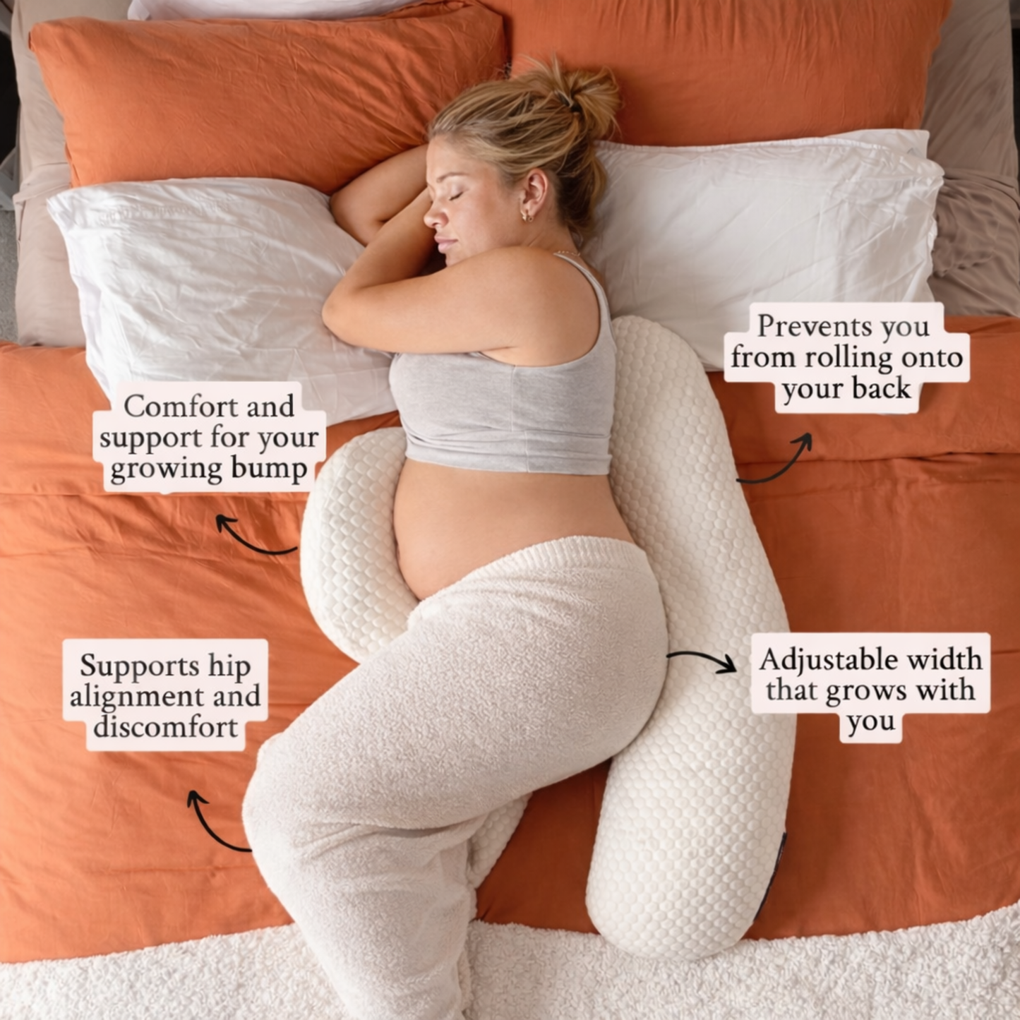 BellyRest™ Pregnancy Pillow