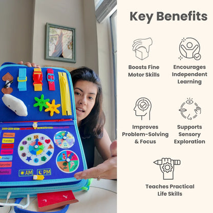 Zynor™ Montessori Busy Board